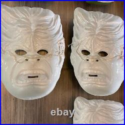 TEN Vintage 70's Ben Cooper INCREDIBLE HULK MARVEL Halloween Masks Costume NEW