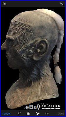 TFFX Kryptic withhair Halloween Silicone Mask. Haunted house costume, not cfx