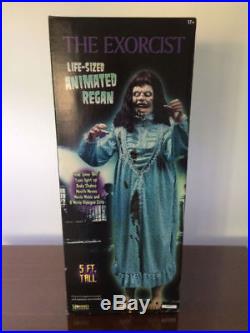 THE EXORCIST ANIMATED REGAN Life-Size 5 FT Prop Scary Halloween Decoration NEW