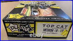 TOP CAT Halloween Costume & Mask By Ben Cooper 1960's In Rare Orig Box EXC NOS