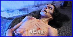 TWITCH ZOMBIE Animated Haunted House Halloween Decoration & Prop