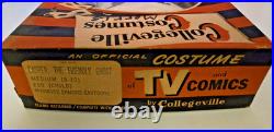 TWO Vtg 1950s & 1960s Collegeville'CASPER' Halloween Costumes Mask Box Med 8-10