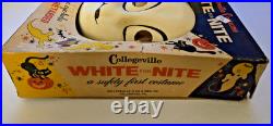 TWO Vtg 1950s & 1960s Collegeville'CASPER' Halloween Costumes Mask Box Med 8-10