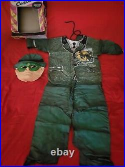 The Green Hornet Halloween Costume & Mask Made By Ben Cooper In 1966 Vintage Era