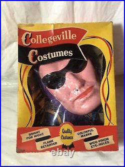 The Phantom 1960's USA Med Wilson McCoy Collegeville Halloween Costume Orig Box