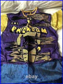 The Phantom 1960's USA Med Wilson McCoy Collegeville Halloween Costume Orig Box