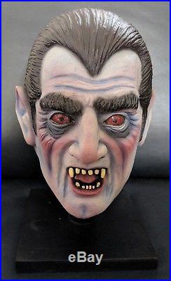 Topstone Dracula Vampire Monster Mask Aaron Lewis Paint Foam Filled On Stand
