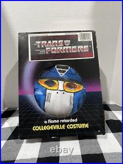 Transformers Optimus Prime Collegeville Halloween Costume VINTAGE RARE 1984