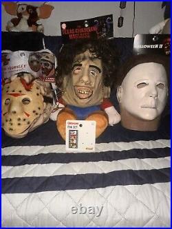 Trick or Treat Studios Leatherface Texas Chainsaw Massacre Jason, Halloween Lot 4