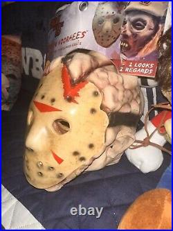 Trick or Treat Studios Leatherface Texas Chainsaw Massacre Jason, Halloween Lot 4