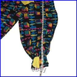 True Vintage 70s 80s Adult Clown Halloween Costume Large