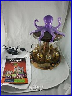 ULTRA RARE Lemax Spooky Town Retired 2011 Octo-Swing EXCELLENT