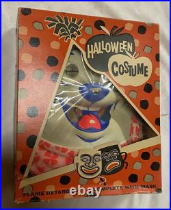 UNREAL 1960s FROSTYO'S CEREAL BOX Halloween Costume Collegeville General Mills L