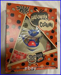 UNREAL 1960s FROSTYO'S CEREAL BOX Halloween Costume Collegeville General Mills L UNREAL 1960s FROSTYO'S CEREAL BOX Halloween Costume Collegeville General Mills L