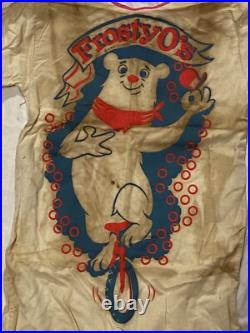 UNREAL 1960s FROSTYO'S CEREAL BOX Halloween Costume Collegeville General Mills L