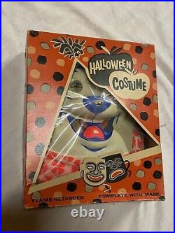 UNREAL 1960s FROSTYO'S CEREAL BOX Halloween Costume Collegeville General Mills L