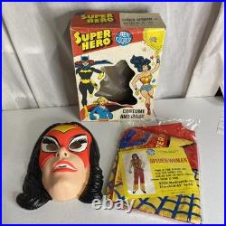 UNUSED 1978 Ben Cooper SPIDER-WOMAN Halloween Costume MARVEL COMICS SPIDERMAN