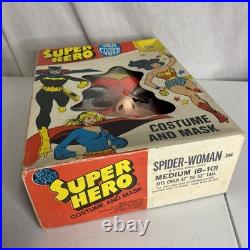 UNUSED 1978 Ben Cooper SPIDER-WOMAN Halloween Costume MARVEL COMICS SPIDERMAN