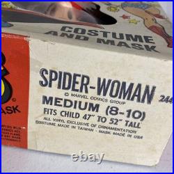 UNUSED 1978 Ben Cooper SPIDER-WOMAN Halloween Costume MARVEL COMICS SPIDERMAN