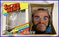 UNUSED! 1980s THE A-TEAM MR. T Halloween Costume Mask BEN COOPER 1983 Vintage UNUSED! 1980s THE A-TEAM MR. T Halloween Costume Mask BEN COOPER 1983 Vintage