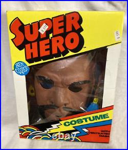 UNUSED! 1980s THE A-TEAM MR. T Halloween Costume Mask BEN COOPER 1983 Vintage UNUSED! 1980s THE A-TEAM MR. T Halloween Costume Mask BEN COOPER 1983 Vintage