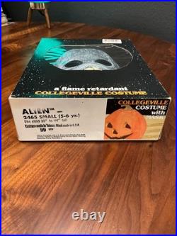 UNUSED Collegeville Costume ALIEN 3 Movie Halloween Costume Xenomorph Giger mask