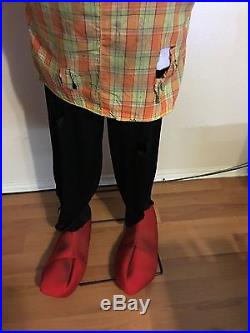 Uncle Charlie Lifesize Animated Evil Killer Clown Halloween Prop