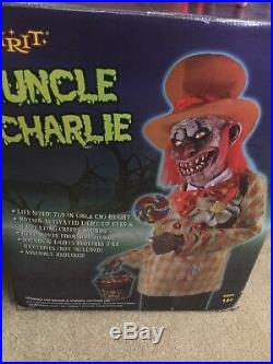 Uncle Charlie spirit Halloween Sold Out Very Rare Gemmy