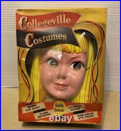 Uncommon Vintage 1964 Collegeville Barbie Skipper Halloween Costume Ben Cooper