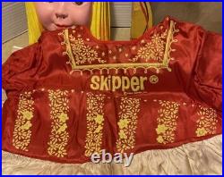 Uncommon Vintage 1964 Collegeville Barbie Skipper Halloween Costume Ben Cooper