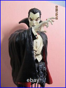Universal's Monsters Dracula Bust & Dr Frankenstein's Monster