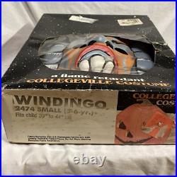 Unused MONSTER IN MY POCKET Windingo Halloween Costume COLLEGEVILLE 1991 Complet