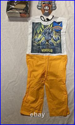 Unused MONSTER IN MY POCKET Windingo Halloween Costume COLLEGEVILLE 1991 Complet