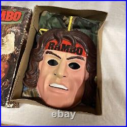 Unused Vintage 1985 RAMBO Collegeville Halloween Costume SYLVESTER STALLONE Med