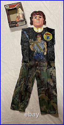 Unused Vintage 1985 RAMBO Collegeville Halloween Costume SYLVESTER STALLONE Med