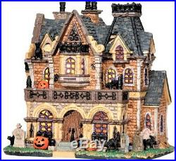 VERY VERY RARE Retired HAUNTED MANOR #25444, Lemax Spooky Town Halloween