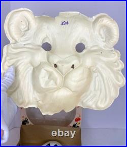 VINTAGE 1960'S HALLOWEEN COLLEGEVILLE COSTUMES GHOSTIE, Ghost, Tiger SKELETON