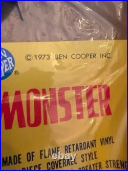 VINTAGE 1973 Ben Cooper Spook Town Monster Costume Set #127 Unused RARE! HTF