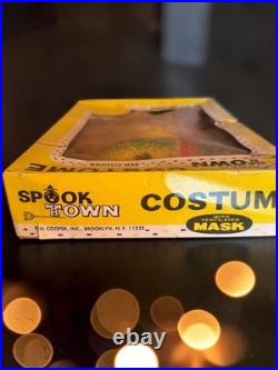 VINTAGE 1973 Ben Cooper Spook Town Monster Costume Set #127 Unused RARE! HTF