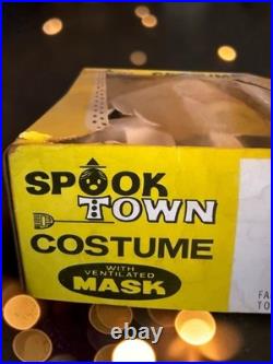 VINTAGE 1973 Ben Cooper Spook Town Monster Costume Set #127 Unused RARE! HTF