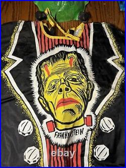 VINTAGE 1976 BEN COOPER UV GLOW Monster Frankenstein Halloween Costume Box RARE