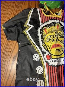 VINTAGE 1976 BEN COOPER UV GLOW Monster Frankenstein Halloween Costume Box RARE