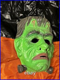 VINTAGE 1976 BEN COOPER UV GLOW Monster Frankenstein Halloween Costume Box RARE