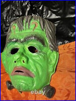 VINTAGE 1976 BEN COOPER UV GLOW Monster Frankenstein Halloween Costume Box RARE