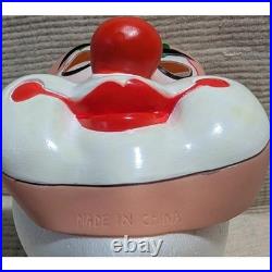 VINTAGE 1980s Cesar Merry Clown Mask Vinyl Halloween Horror Rare