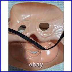 VINTAGE 1980s Cesar Merry Clown Mask Vinyl Halloween Horror Rare
