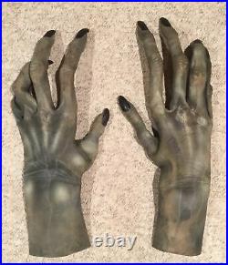 VINTAGE 21 Green/Gray HALLOWEEN MONSTER HANDS NEW VISION BY MARIO CHIODO 2002