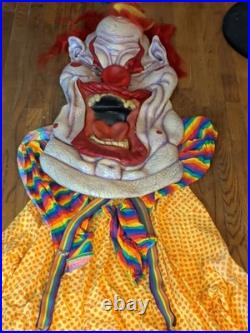 VINTAGE? Cinema Secrets 2002 Killer Clown Holloween Costume Scary Clown Mask