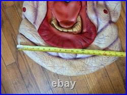 VINTAGE? Cinema Secrets 2002 Killer Clown Holloween Costume Scary Clown Mask