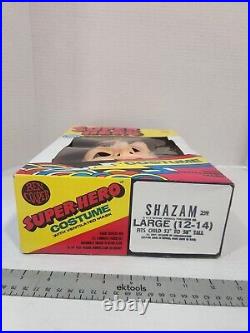 VINTAGE Rare1976 BEN COOPER Shazam Halloween Costume Box Complete